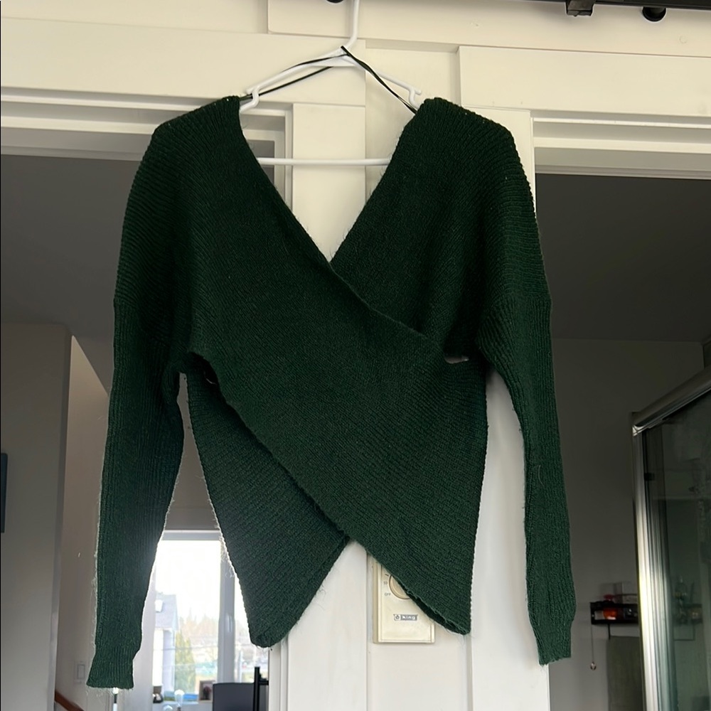 Nordstrom Dark Green Women's Sweater
